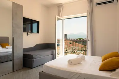Letto o letti in una camera di B&B Monteleone ,12