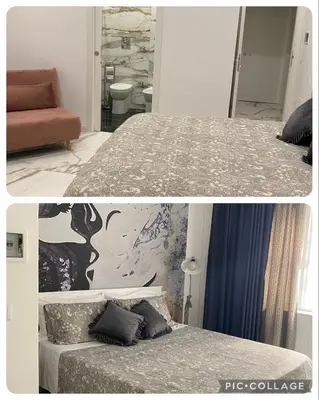 Letto o letti in una camera di Terrazza Annunziata