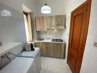 Cucina o angolo cottura di Sea&sun apartament chiaia