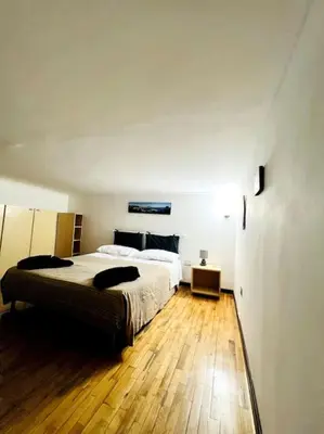 Letto o letti in una camera di Casa Emanuel