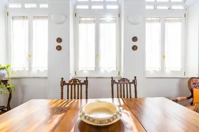 Area soggiorno di Residenza Capano Charming House by Napoliapartments