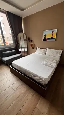Letto o letti in una camera di Vespucci Rooms