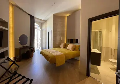Letto o letti in una camera di Easy Naples
