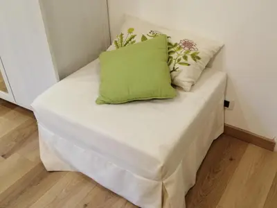 Letto o letti in una camera di casa dei gemelli
