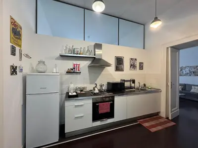 Cucina o angolo cottura di Casa Vintage Napoli