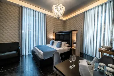 Letto o letti in una camera di Luna Luxury Bed and Breakfast