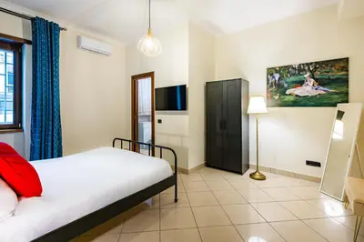 TV o dispositivi per l'intrattenimento presso Toledo Bright Apartment by Wonderful Italy