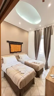 Letto o letti in una camera di Santa Maria Home