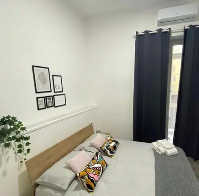Letto o letti in una camera di Maison Silvia
