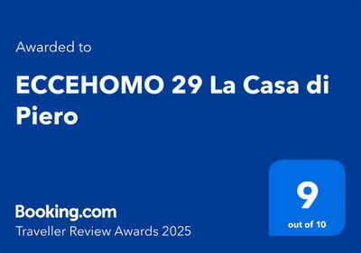 Certificato, attestato, insegna o altro documento esposto da ECCEHOMO 29 La Casa di Piero