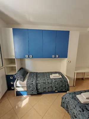 Letto o letti in una camera di Spaccanapoli house