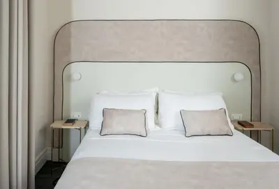 Letto o letti in una camera di Artemisia Domus - Giardino