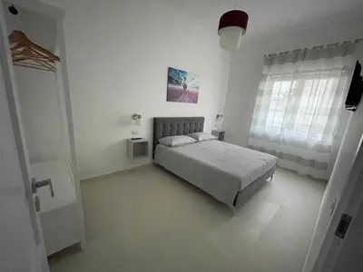 Letto o letti in una camera di Casa Langellotti plus