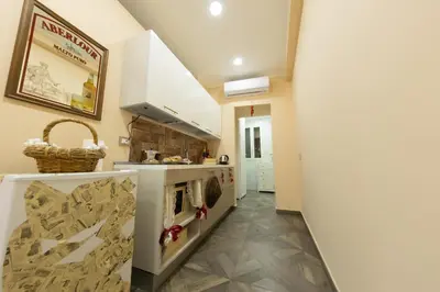 Cucina o angolo cottura di O Vascio da sirena