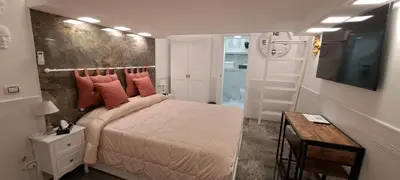Letto o letti in una camera di Casa San Felice