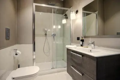 Bagno di PIAZZA AMORE NAPOLI LUXURY APARTMENT nel cuore di Napoli